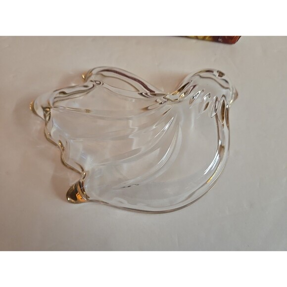 Vintage Home Beautiful Peace Dove Gold Rimmed Sweets Dish Original Box Holiday - Picture 5 of 7